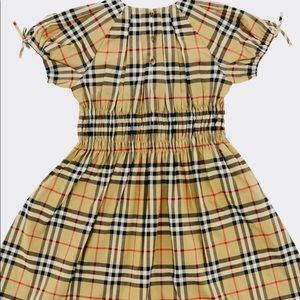 Brand new, never worn Burberry girls 8 dress